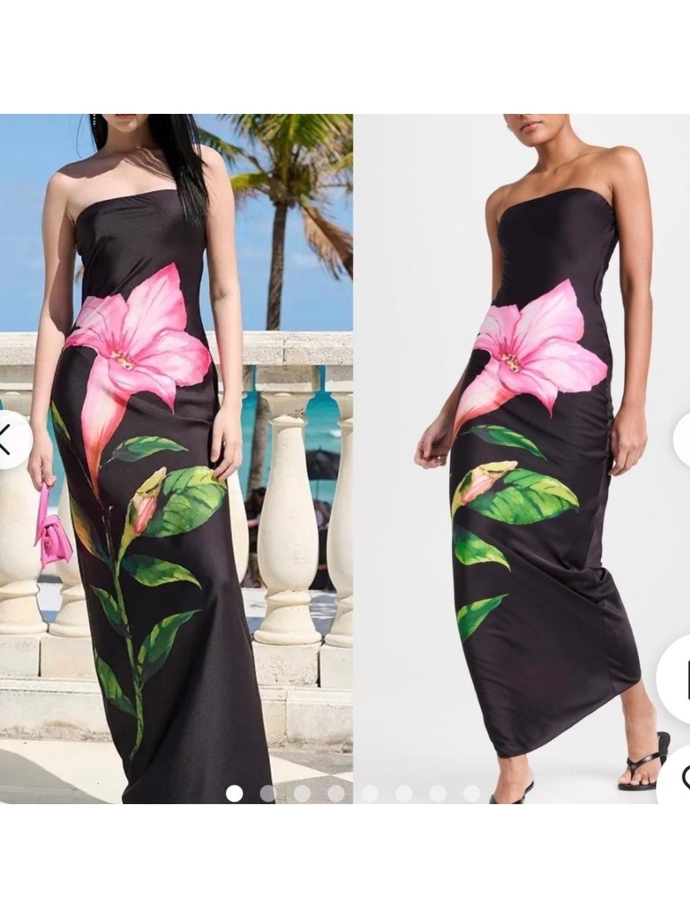 ROCOCO SAND Bryn Maxi Tube Strapless Dress